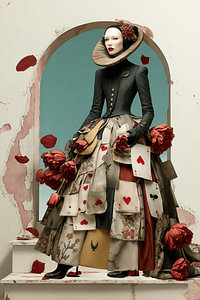 Kartenkleid