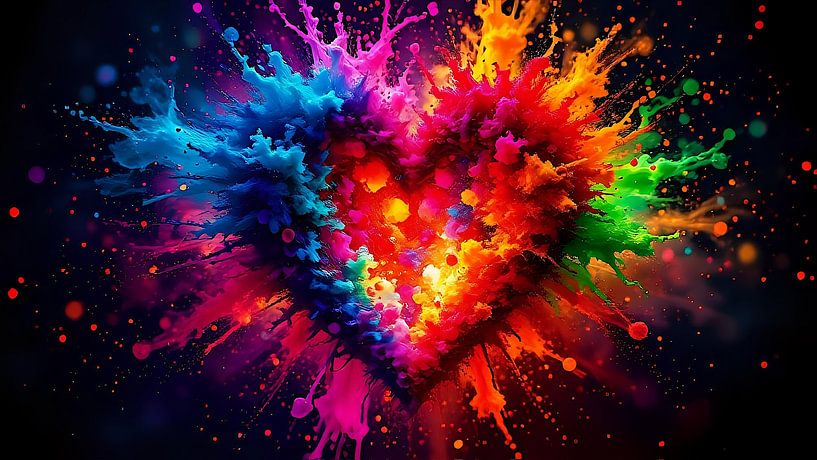 Battement de cœur des couleurs par Jean Pierre