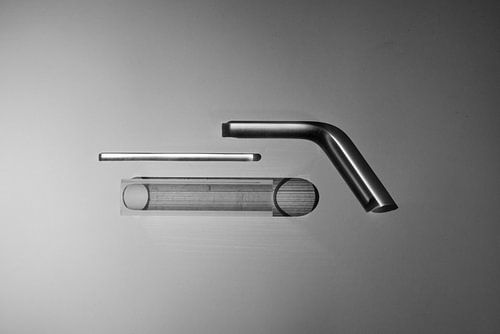 abstracte zwart/wit foto