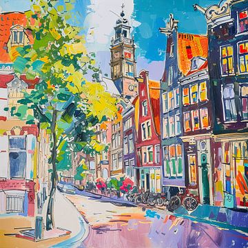 Amsterdam Westerkerk van Kunst Kriebels