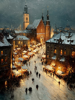 Warmer Weihnachtsmarkt