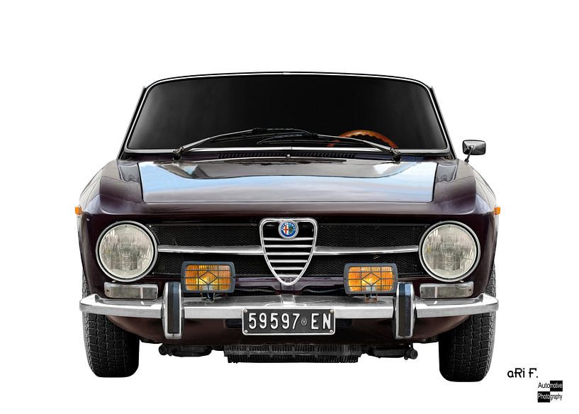 Alfa Romeo GT 1300 Junior in original colour by aRi F. Huber