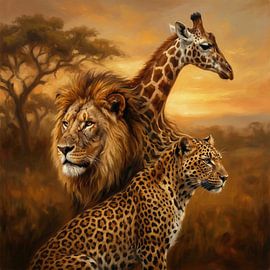 Die Magie der Serengeti – Drei Ikonen der afrikanischen Savanne von Gladys van Schaijk