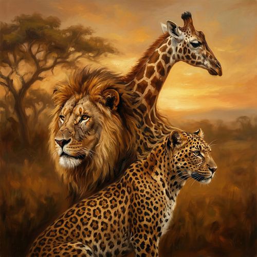 Magie van de Serengeti – Drie iconen van de Afrikaanse savanne