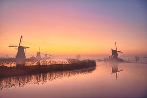 Unesco Werelderfgoed Kinderdijk molens van Antoine van de Laar