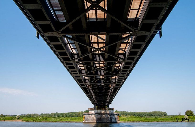 Eisenbahnbrücke von Jan Mulder