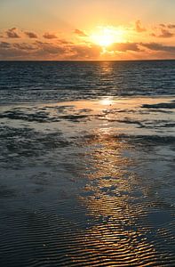 Coucher de soleil à Coral Bay, Australie occidentale sur Rini Kools