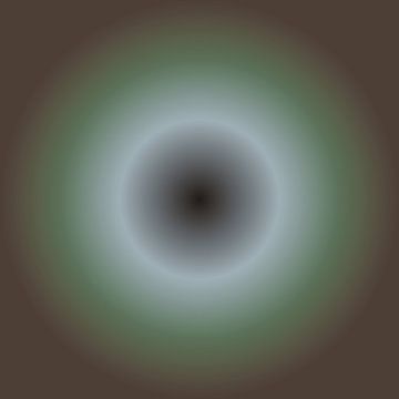 70er Jahre abstrakter Farbverlauf in Grün und Braun