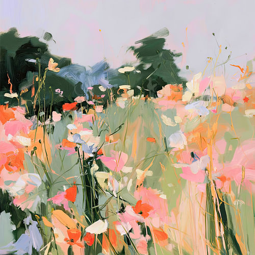 Blumen auf der Wiese