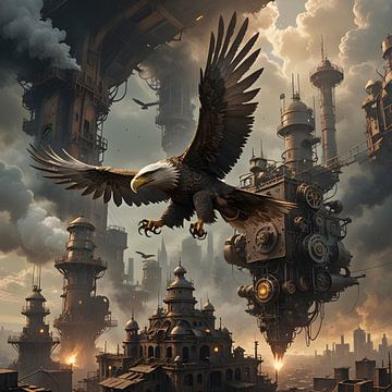 Adelaar, Steampunk van Nick Wendt