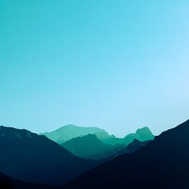 Lac de Roselend 5 (Groen) by Deshamer