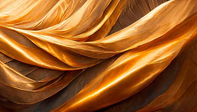 Gold fabric for dresses by Mustafa Kurnaz