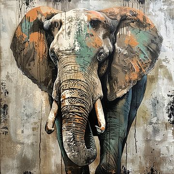 Olifant van Poster Art Shop