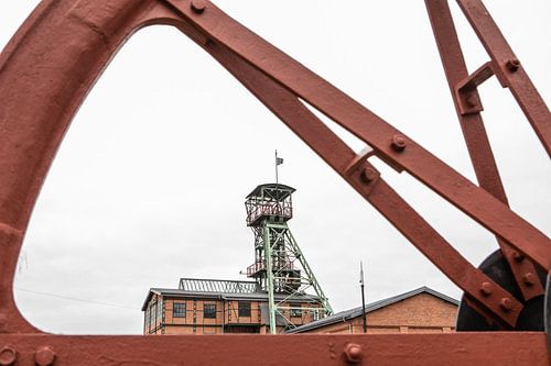 szyb Maciej gesloten mijn in Polen