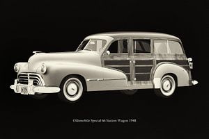 Oldsmobile Special 66 Station Wagon 1948 van Jan Keteleer