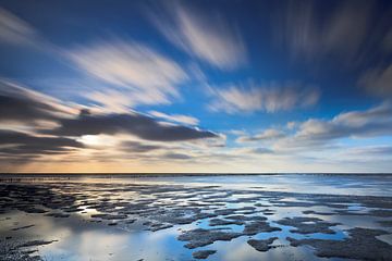 De tijd verglijdt aan het Wad