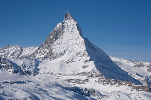 Matterhorn in winter, Zermatt, Valais, Switzerland by Torsten Krüger
