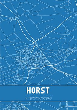 Blueprint | Carte | Horst (Limburg) sur Rezona