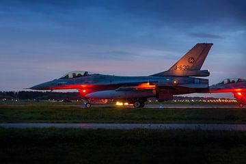 F-16-Kampfflugzeug bereit für einen neuen Einsatz! von Jimmy van Drunen