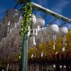 Lanternes en papier au temple Bulguksa, Corée du Sud sur Winne Köhn