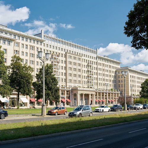 Karl-Marx-Allee in het centrum van Berlijn