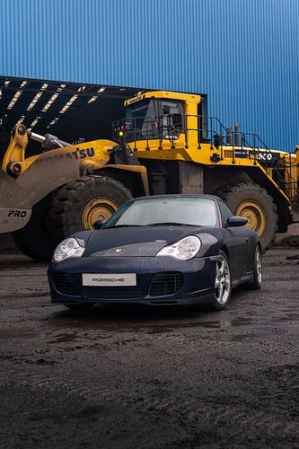 Porsche 996 4S mit Schaufel
