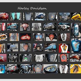 Harley Davidson - Collage by Matthias Brix