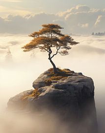 Sunrise in the mountains