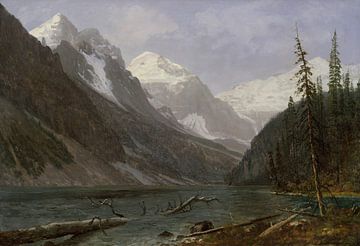 Albert Bierstadt~Canadian Rockies (Lake Louise)