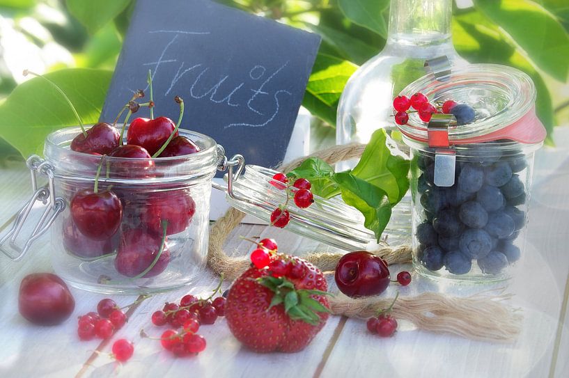 Frische Früchte des Sommers von Tanja Riedel