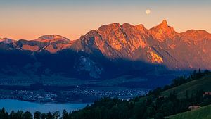 Sonnenaufgang Heiligenschwendi im Berner Oberland