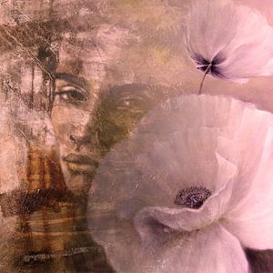 Dreaming of summer: Dreamy view of poppy blossoms