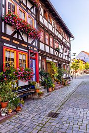 Spätsommer Spaziergang durch die romantische Fachwerkstadt Schmalkalden - Thüringen von Oliver Hlavaty