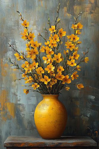 Aura de pétales ensoleillés