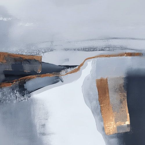 Minimalisme, modern en abstract van Japandi Art Studio
