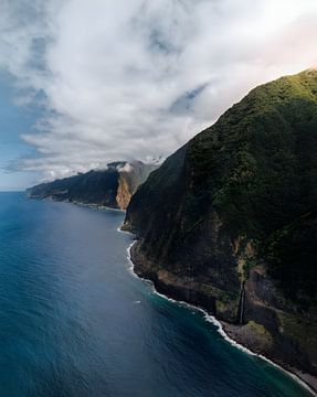 Die Küste Madeiras in Seixal von Visuals by Justin