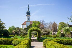 Kirche St. Josef mit Schlossgarten, Starnberg 
