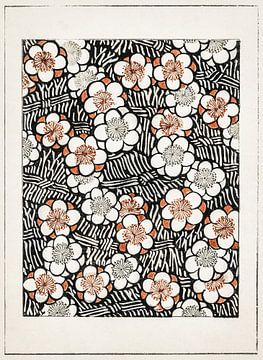 Bloemen patroon, Watanabe Seitei