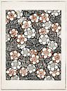 Bloemen patroon, Watanabe Seitei van Meesterlijcke Meesters thumbnail