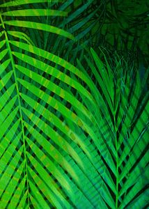 TROPICAL GREENERY POPPY LEAVES 1