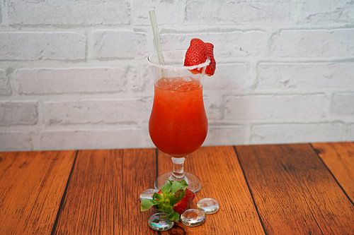 Aardbei-Lime Crash met Rum-smaakstof