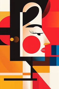 Retrometric - Abstract Muse II von Philippe HUGONNARD