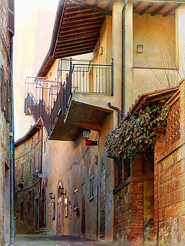 Road to the Theatre Panicale by Dorothy Berry-Lound