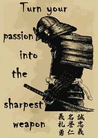 SAMURAI Japan Citaat Wapen