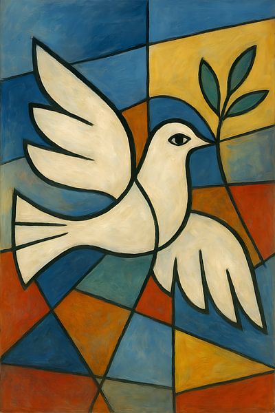 Freiheitstaube Malerei. von Johannes