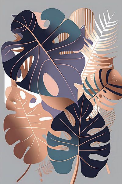 Minimalist leaves by Steffen Gierok