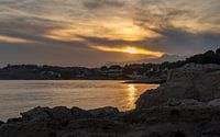 Sunset from the rocks at Castell de Moraira