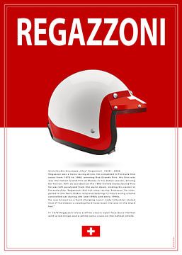 Clay Regazzoni Racing Helmet von Theodor Decker