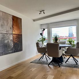Klantfoto: Modern 6.5826 van De Mooiste Kunst, als ArtFrame