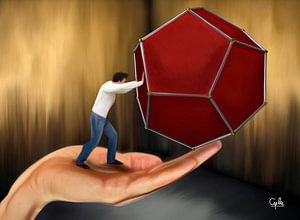 THE DODECAHEDRON©️2012 - Einmalige Auflage Druck